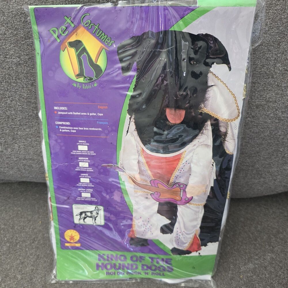 Rubie's King Of The Hound DogPet Costume - Size M